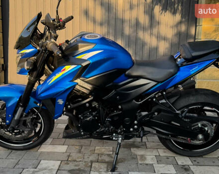 Синий Сузуки GSX-S 750, объемом двигателя 0.75 л и пробегом 1 тыс. км за 10200 $, фото 2 на Automoto.ua