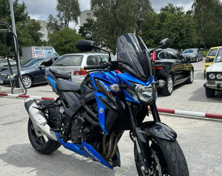 Синий Сузуки GSX-S 750, объемом двигателя 0.75 л и пробегом 35 тыс. км за 9400 $, фото 5 на Automoto.ua