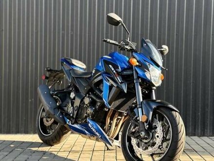 Синий Сузуки GSX-S 750, объемом двигателя 0.75 л и пробегом 8 тыс. км за 7900 $, фото 1 на Automoto.ua