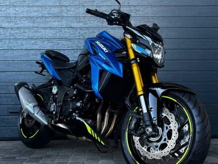 Синий Сузуки GSX-S 750, объемом двигателя 0.75 л и пробегом 14 тыс. км за 9500 $, фото 1 на Automoto.ua