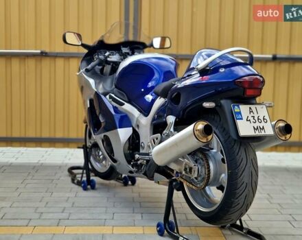 Синий Сузуки GSX 1300R Hayabusa, объемом двигателя 1.3 л и пробегом 65 тыс. км за 6750 $, фото 6 на Automoto.ua