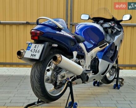 Синий Сузуки GSX 1300R Hayabusa, объемом двигателя 1.3 л и пробегом 65 тыс. км за 6750 $, фото 7 на Automoto.ua