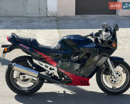 Черный Сузуки GSX 600F, объемом двигателя 0.6 л и пробегом 40 тыс. км за 2800 $, фото 8 на Automoto.ua