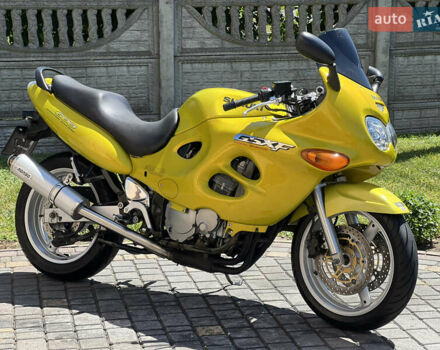 Желтый Сузуки GSX 600F, объемом двигателя 0.6 л и пробегом 27 тыс. км за 3500 $, фото 1 на Automoto.ua