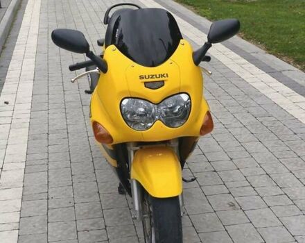 Желтый Сузуки GSX 600F, объемом двигателя 0.6 л и пробегом 27 тыс. км за 3700 $, фото 12 на Automoto.ua