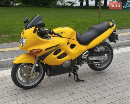 Желтый Сузуки GSX 600F, объемом двигателя 0.6 л и пробегом 27 тыс. км за 3700 $, фото 8 на Automoto.ua