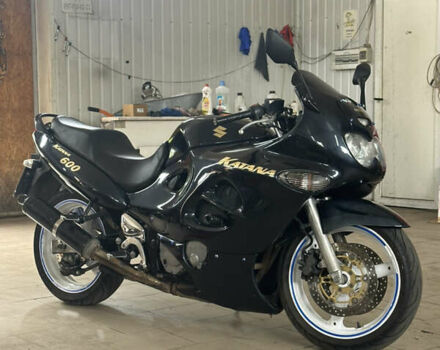 Синий Сузуки GSX 600F, объемом двигателя 0.6 л и пробегом 90 тыс. км за 2800 $, фото 1 на Automoto.ua
