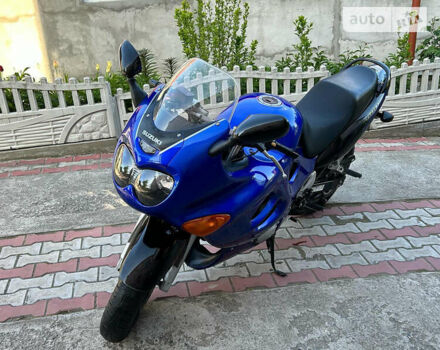 Синий Сузуки GSX 600F, объемом двигателя 0.6 л и пробегом 40 тыс. км за 3600 $, фото 27 на Automoto.ua