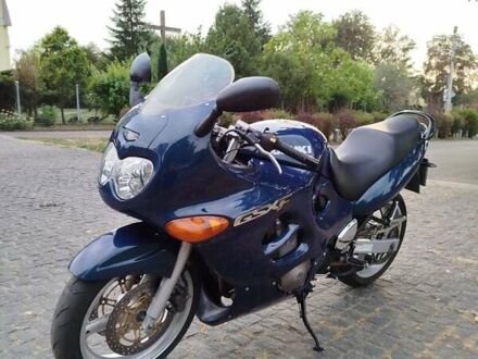 Сузукі GSX 600F 1998 у Фастове на Automoto.ua Синій Сузукі GSX 600F, об'ємом двигуна 0.6 л та пробігом 49 тис. км за 2700 $, фото 1 на Automoto.ua