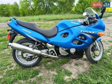 Сузукі GSX 600F 2000 у Луцьку на Automoto.ua Синій Сузукі GSX 600F, об'ємом двигуна 0.6 л та пробігом 16 тис. км за 3600 $, фото 1 на Automoto.ua