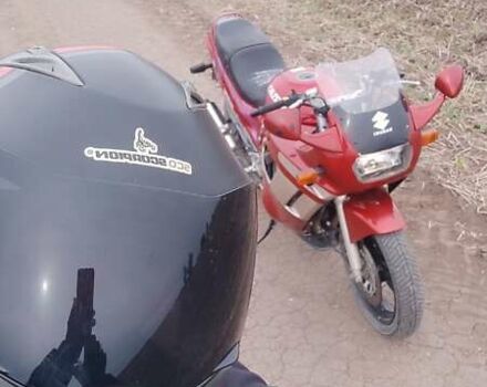 Красный Сузуки GSX 750F Katana, объемом двигателя 0 л и пробегом 45 тыс. км за 1500 $, фото 10 на Automoto.ua