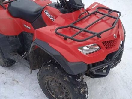 Сузукі KingQuad 450 2011 у Рокитном на Automoto.ua Червоний Сузукі KingQuad 450, об'ємом двигуна 0.45 л та пробігом 10 тис. км за 3500 $, фото 1 на Automoto.ua