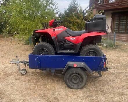 Красный Сузуки KingQuad 750, объемом двигателя 0.72 л и пробегом 3 тыс. км за 8000 $, фото 11 на Automoto.ua