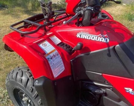 Красный Сузуки KingQuad 750, объемом двигателя 0.72 л и пробегом 3 тыс. км за 8000 $, фото 12 на Automoto.ua