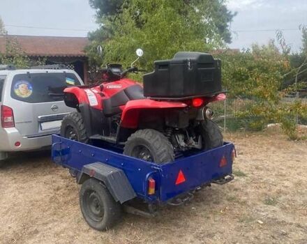 Красный Сузуки KingQuad 750, объемом двигателя 0.72 л и пробегом 3 тыс. км за 8000 $, фото 10 на Automoto.ua