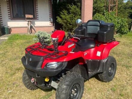 Сузуки KingQuad 750 2009 в Чугуеве на Automoto.ua Красный Сузуки KingQuad 750, объемом двигателя 0.72 л и пробегом 3 тыс. км за 8000 $, фото 1 на Automoto.ua