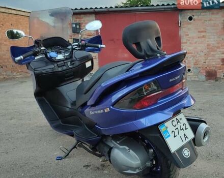 Синий Сузуки Skywave 400, объемом двигателя 0.4 л и пробегом 34 тыс. км за 2850 $, фото 6 на Automoto.ua