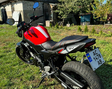 Красный Сузуки SV 650, объемом двигателя 0.65 л и пробегом 14 тыс. км за 3000 $, фото 1 на Automoto.ua