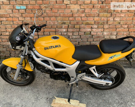 Желтый Сузуки SV 650, объемом двигателя 0.65 л и пробегом 23 тыс. км за 3000 $, фото 7 на Automoto.ua