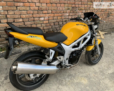 Желтый Сузуки SV 650, объемом двигателя 0.65 л и пробегом 23 тыс. км за 3000 $, фото 15 на Automoto.ua