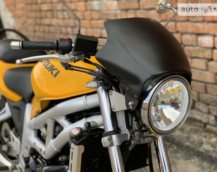Желтый Сузуки SV 650, объемом двигателя 0.65 л и пробегом 23 тыс. км за 3000 $, фото 48 на Automoto.ua