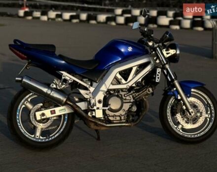 Синій Сузукі SV 650, об'ємом двигуна 0.65 л та пробігом 72 тис. км за 3500 $, фото 1 на Automoto.ua