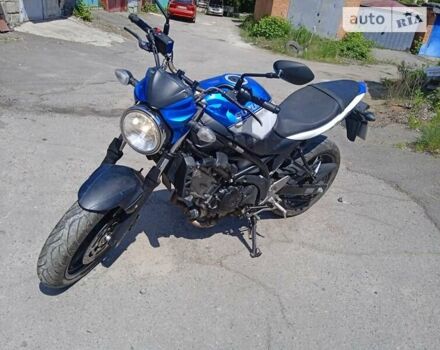 Синий Сузуки SV 650, объемом двигателя 0.6 л и пробегом 5 тыс. км за 6000 $, фото 6 на Automoto.ua