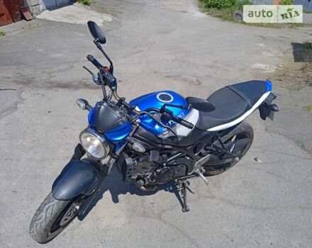 Синий Сузуки SV 650, объемом двигателя 0.6 л и пробегом 5 тыс. км за 6000 $, фото 7 на Automoto.ua