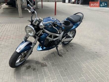 Синій Сузукі SV 650, об'ємом двигуна 0.65 л та пробігом 48 тис. км за 3650 $, фото 1 на Automoto.ua