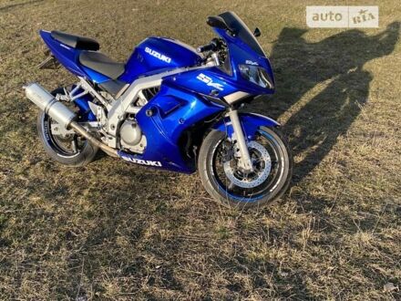 Синий Сузуки SV 650, объемом двигателя 0.65 л и пробегом 35 тыс. км за 3600 $, фото 1 на Automoto.ua