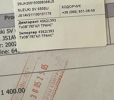 Синий Сузуки SV 650S, объемом двигателя 0.65 л и пробегом 41 тыс. км за 2900 $, фото 10 на Automoto.ua