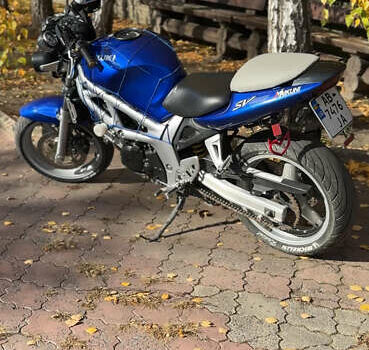 Синий Сузуки SV 650S, объемом двигателя 0.65 л и пробегом 32 тыс. км за 3500 $, фото 1 на Automoto.ua
