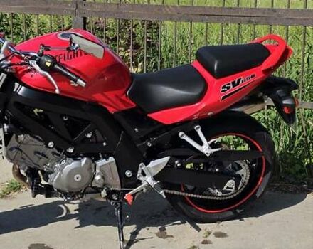 Красный Сузуки SV 650SF, объемом двигателя 0.65 л и пробегом 27 тыс. км за 3500 $, фото 7 на Automoto.ua
