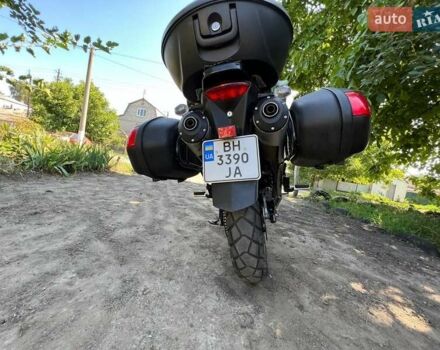 Черный Сузуки V-Strom 1000, объемом двигателя 1 л и пробегом 30 тыс. км за 6900 $, фото 1 на Automoto.ua
