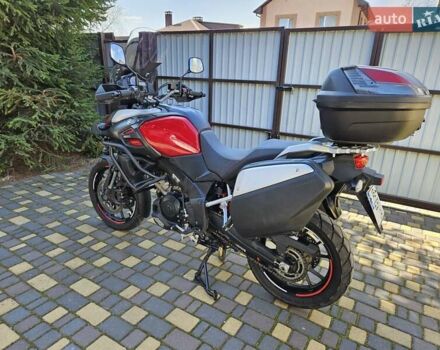 Красный Сузуки V-Strom 1000, объемом двигателя 1.04 л и пробегом 20 тыс. км за 8800 $, фото 5 на Automoto.ua