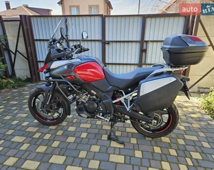Красный Сузуки V-Strom 1000, объемом двигателя 1.04 л и пробегом 20 тыс. км за 8800 $, фото 3 на Automoto.ua