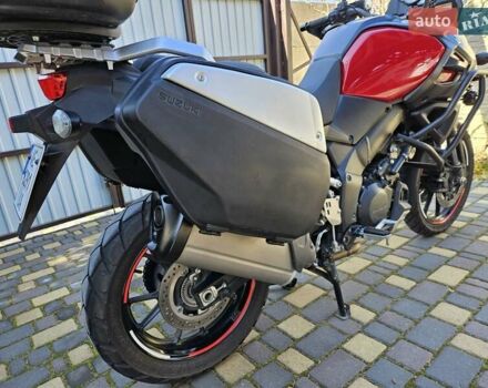 Красный Сузуки V-Strom 1000, объемом двигателя 1.04 л и пробегом 20 тыс. км за 8800 $, фото 10 на Automoto.ua