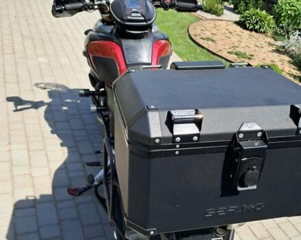Красный Сузуки V-Strom 1000, объемом двигателя 1 л и пробегом 40 тыс. км за 9500 $, фото 8 на Automoto.ua