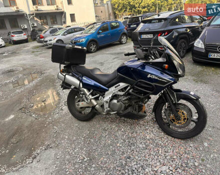 Синий Сузуки V-Strom 1000, объемом двигателя 1 л и пробегом 60 тыс. км за 4500 $, фото 3 на Automoto.ua