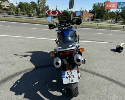 Синий Сузуки V-Strom 1000, объемом двигателя 1 л и пробегом 50 тыс. км за 5999 $, фото 5 на Automoto.ua