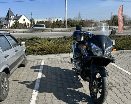 Синий Сузуки V-Strom 1000, объемом двигателя 1 л и пробегом 48 тыс. км за 4900 $, фото 2 на Automoto.ua