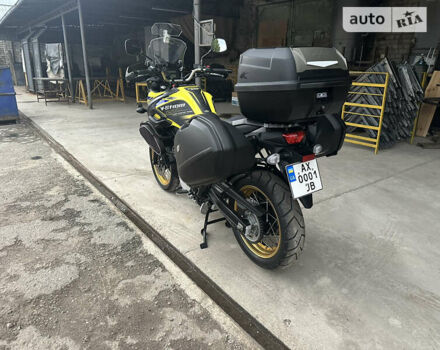 Жовтий Сузукі V-Strom 650, об'ємом двигуна 0.65 л та пробігом 9 тис. км за 9900 $, фото 13 на Automoto.ua