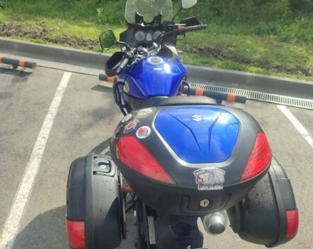 Синий Сузуки V-Strom 650, объемом двигателя 0.65 л и пробегом 65 тыс. км за 5000 $, фото 7 на Automoto.ua