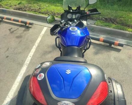 Синий Сузуки V-Strom 650, объемом двигателя 0.65 л и пробегом 65 тыс. км за 5000 $, фото 6 на Automoto.ua
