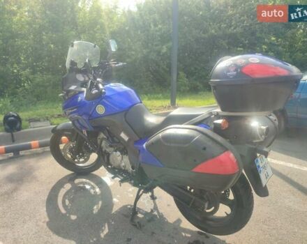 Синий Сузуки V-Strom 650, объемом двигателя 0.65 л и пробегом 65 тыс. км за 5000 $, фото 3 на Automoto.ua