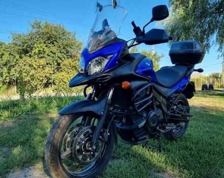 Синий Сузуки V-Strom 650, объемом двигателя 0 л и пробегом 18 тыс. км за 7500 $, фото 3 на Automoto.ua
