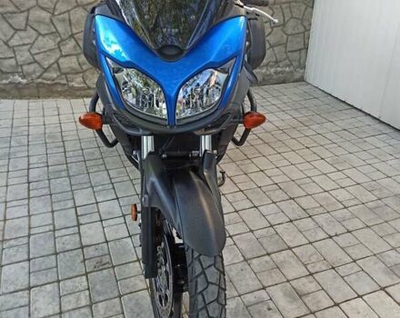 Синий Сузуки V-Strom 650, объемом двигателя 0.65 л и пробегом 6 тыс. км за 7200 $, фото 26 на Automoto.ua