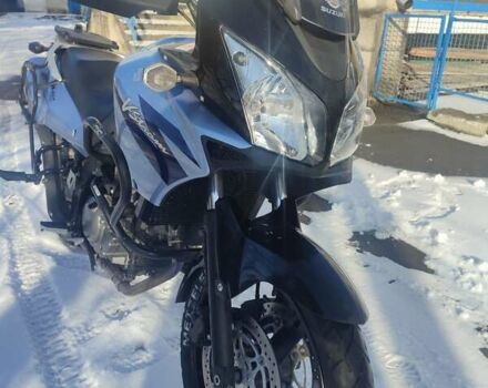 Синий Сузуки V-Strom 650, объемом двигателя 0.65 л и пробегом 40 тыс. км за 5100 $, фото 2 на Automoto.ua