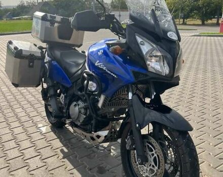 Синий Сузуки V-Strom 650, объемом двигателя 0.65 л и пробегом 83 тыс. км за 4400 $, фото 1 на Automoto.ua