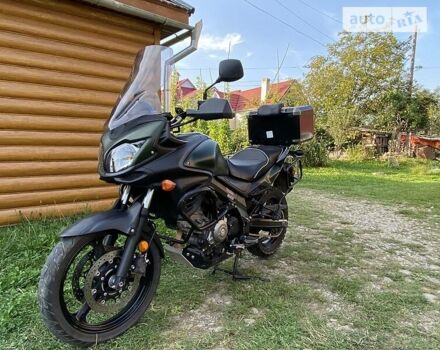 Зеленый Сузуки V-Strom 650, объемом двигателя 0.65 л и пробегом 40 тыс. км за 5000 $, фото 2 на Automoto.ua